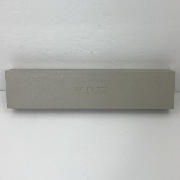 RACHEL ZOE, CLOVER STERLING SILVER BRACELET, 3 GOLD/BLACK CLOVER,CUBIC ZIRCONIA - Picture 15 of 17